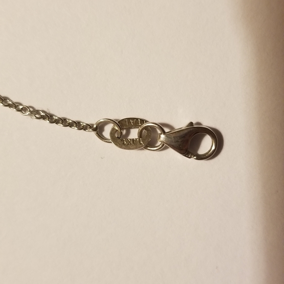 OOAK 14K DIAMOND/SAPPHIRE NECKLACE - Picture 4 of 9